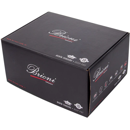 Кастрюля Brioni Antrasite Copper 18 см 2.5 л (764-004): Тип Традиционная