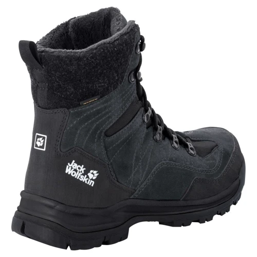 Ботинки Jack Wolfskin Aspen Texapore High M 4041401-6369 43 черные натуральная замша зимние фото 3