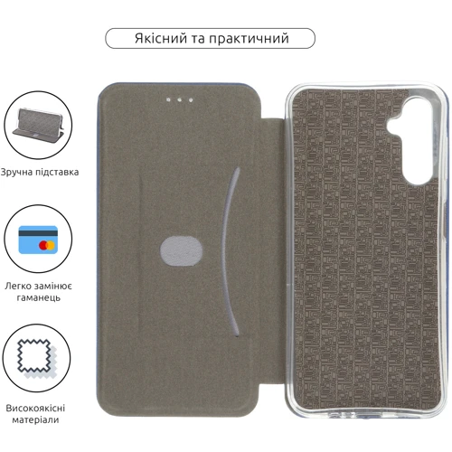 Чехол для телефонов Fashion Classy Blue for Samsung A145 Galaxy A14 4G/A146 Galaxy A14 5G: Тип чехол-книжка