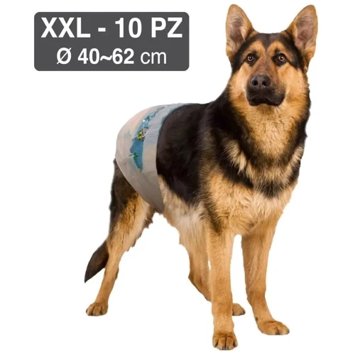 Підгузки Croci Dog nappy XXL для собак 40-62 см (C6028999) фото 2
