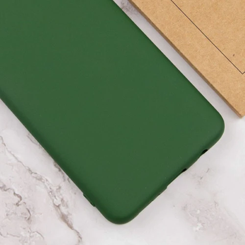 Чохол для телефона Lakshmi Case Silicone Cover Full Camera Dark green для Samsung A042 Galaxy A04e: Матеріал силікон