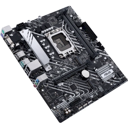 Asus Prime H610M-A D4-CSM: Разъемы на задней панели USB 3.2 Gen 1, USB 2.0