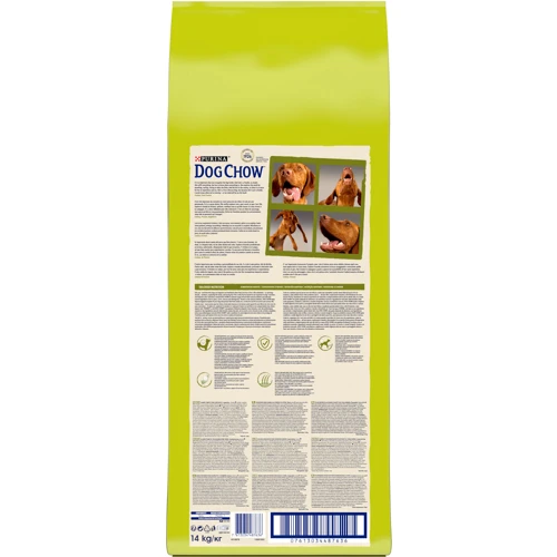 Сухой корм Dog Chow Adult 1+ для взрослых собак с ягненком 14 кг (12362022): Класс Премиум