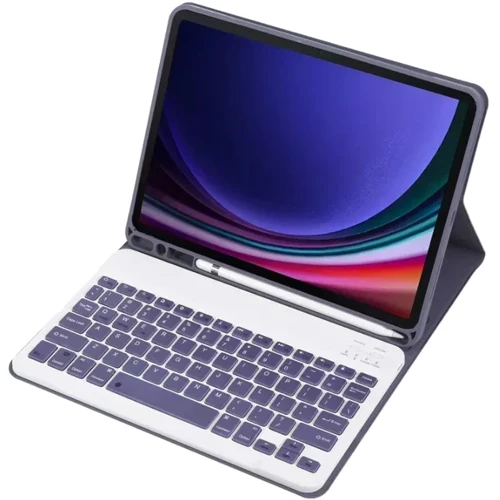 Аксесуар для планшетних ПК BeCover Case Smart Keyboard Purple для Samsung X115 Galaxy Tab A9 (712360) фото 3