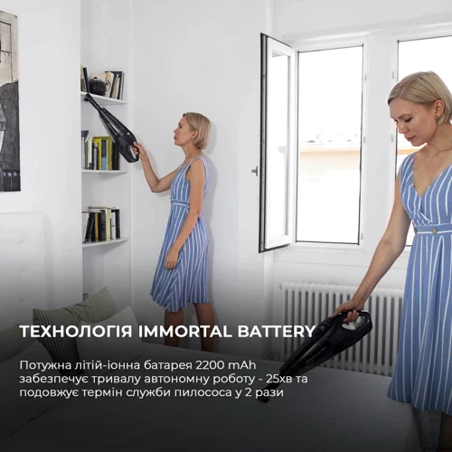Пылесос Cecotec Conga Immortal ExtremeSuction 22.2 Animal Hand (CCTC-05441): Емкость пылесборника 0.5 л