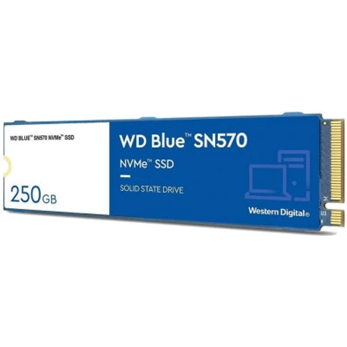WD Blue SN570 250 GB (WDS250G3B0C) UA: Обсяг 250 ГБ