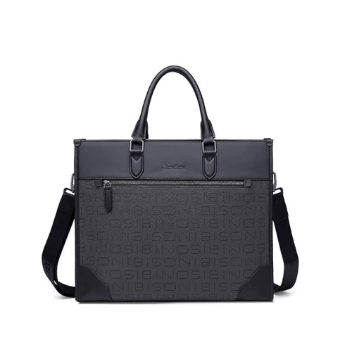 Сумка для ноутбука Bison Denim 15.6" Black (N20241-3H): Тип сумки сумка
