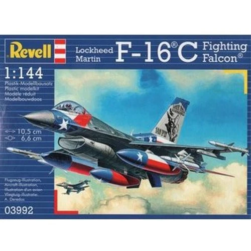 Revell (1:144) Самолет (1984г.,США) F-16C Fighting Falcon (03992): Производитель Revell