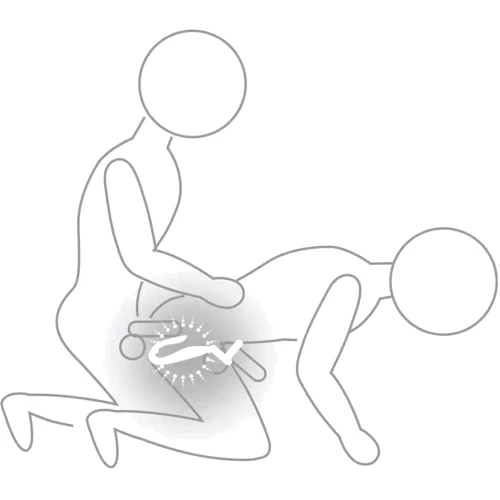 Вібратор Rocks Off The Vibe з ерекційним кільцем та дистанційним керуванням