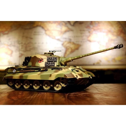 Танк на радіокеруванні 1:16 Heng Long King Tiger Henschel з пневмогарматою та та/до боєм фото 9