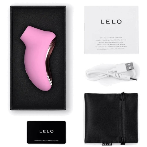 Звуковой стимулятор клитора LELO SONA 2 Travel Pink
