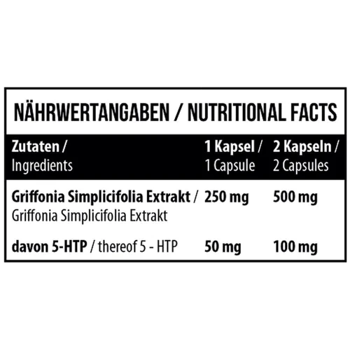 Аминокислота для спорта MST Nutrition 5-HTP 250 90 caps: Вкус Без вкуса