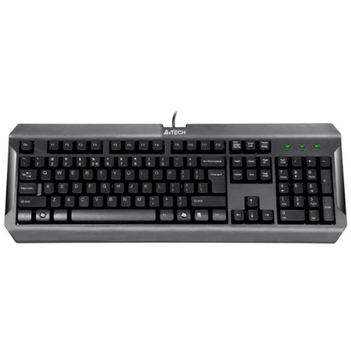 Клавиатура A4 Tech K-100 USB (Black): Подключение проводное
