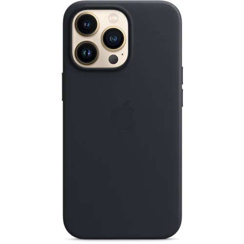 Чохол для iPhone Apple for iPhone 13 Pro Leather Case with MagSafe Midnight (MM1H3) : Матеріали шкіра