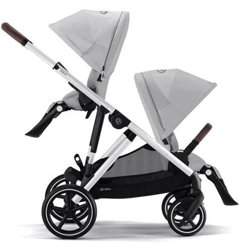 Прогулочная коляска Cybex Gazelle S SLV Lava Grey (522002705): Ширина шасси 65 см