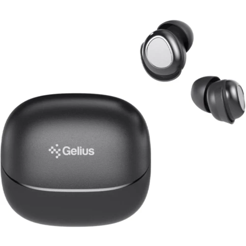 Наушники Gelius Reddots GP-TWS010X Pro Black: Время работы, ч 6