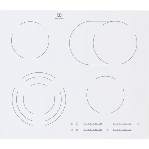 Варочная поверхность электрическая Electrolux EHF96547SW: Размеры для встраивания 56 x 49 см