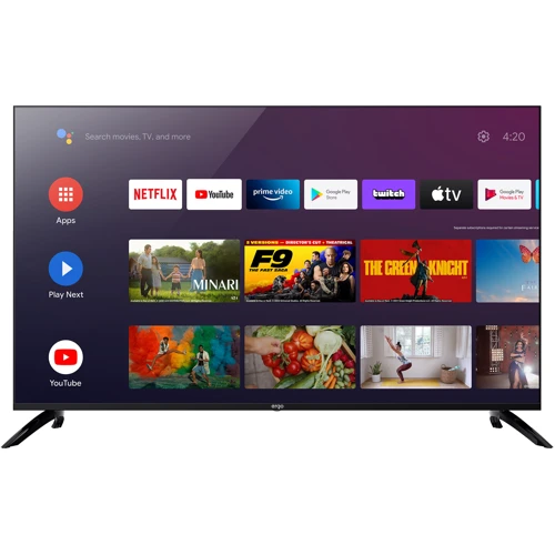 Телевизор Ergo 50GUS6500: Тип LED-телевизоры