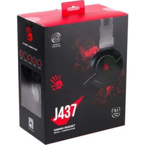 Наушники A4Tech J437 Bloody Army Green: Чувствительность (дБ) 100