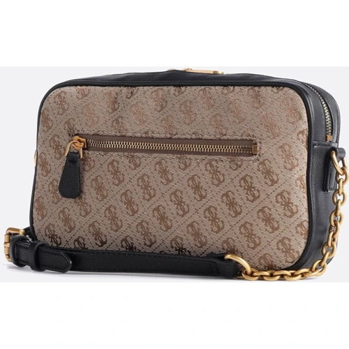 Женская сумка кросс боди GUESS AVIANA CAMERA BAG темно-бежевая (HWJB8414140-LBL): Тип ручки Без ручки, На цепочке, Плечевой ремень