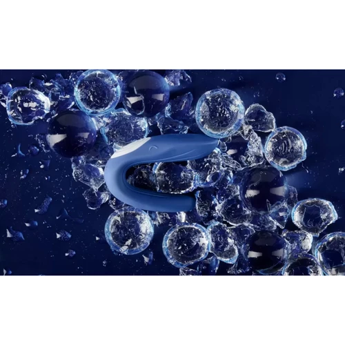 Вибромассажер для пар Satisfyer - Partner Whale Blue