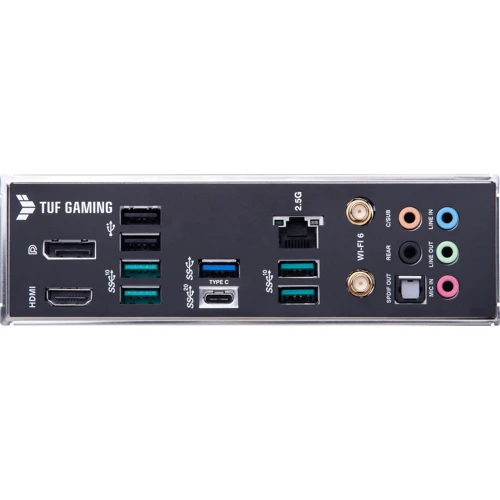 ASUS TUF GAMING B660M-PLUS WIFI: Оперативная память 4xDDR5 6000+ МГц, до 128 ГБ