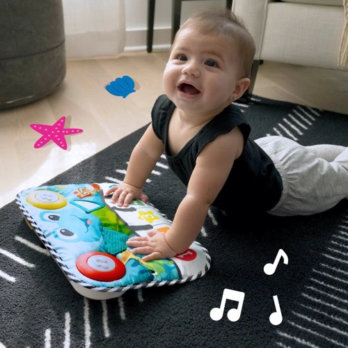 Игрушка музыкальная на кроватку Baby Einstein Neptune's Kick & Explore (074451129269)