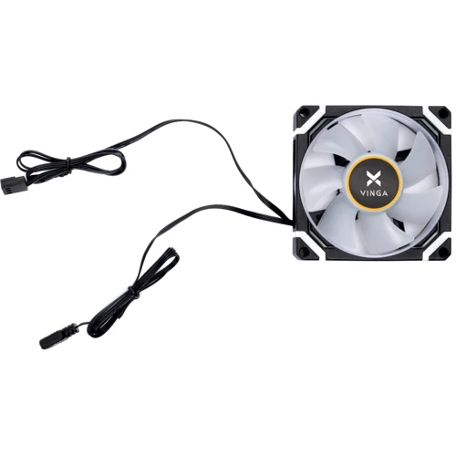 Кулер Vinga RGB fan-08: Уровень шума, dB 24.6