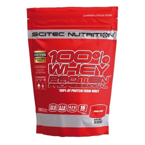 Протеин Scitec Nutrition 100% Whey Protein Professional 500 g /16 servings/ Strawberry white Chocolate