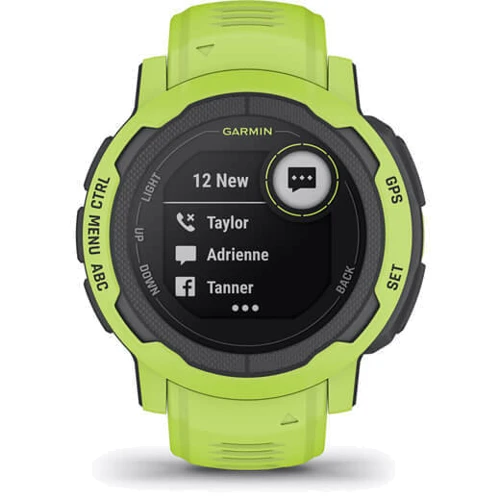 Смарт-часы Garmin Instinct 2 Electric Lime (010-02626-01): Сенсорный экран нет