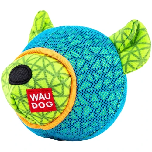 Іграшка для собак WAUDOG Fun Ведмедик 12х11см блакитний (62052): Виробник WAUDOG
