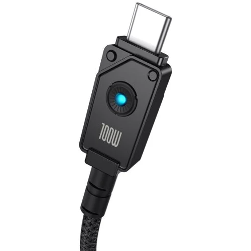 Кабель Baseus USB Cable to USB-C Unbreakable Series 2m 100W Cluster Black (P10355801111-01) фото 3