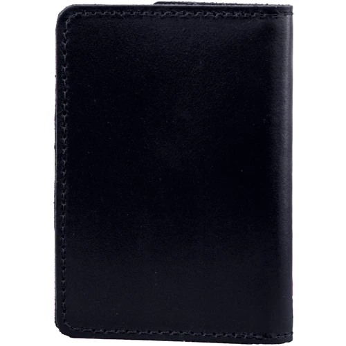 Чоловіча обкладинка для документів DNK Leather темно-синя (DNK-minidoc-R-colK): Формат гаманця вертикальний