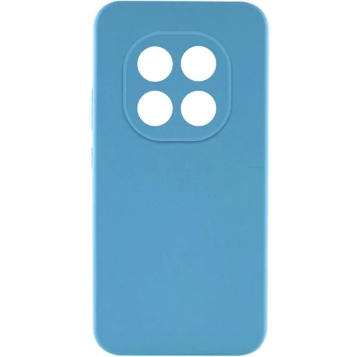 Чохол для телефона TPU Case Getman Liquid Silk Full Camera Blue для Xiaomi Redmi Note 14 Pro 4G
