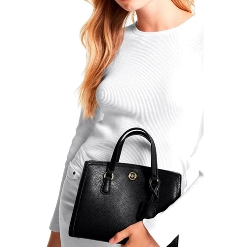 Женская сумка тоут Michael Kors CHANTAL SM MSGR черная (30F2G7CM1T001): Стиль Повседневный (Casual)