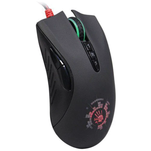 Мышь A4 Tech A91A (Black): Интерфейс подключения проводная USB