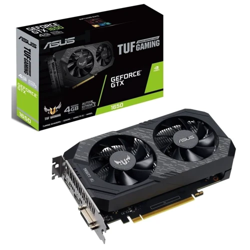 Видеокарта ASUS GeForce GTX1650 4096Mb TUF D6 GAMING (TUF-GTX1650-4GD6-GAMING): Год выпуска 2020