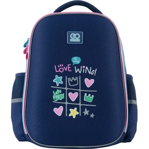 Рюкзак GoPack Education полукаркасный Love wins! (165M-2): Возрастная группа от 6 до 10 лет