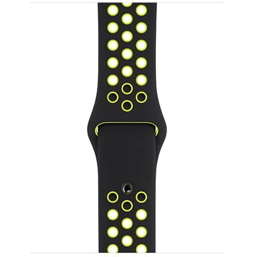 Аксесуар для Watch Apple Sport Band Nike Black/Volt (MTMN2) for Apple Watch 38/40mm