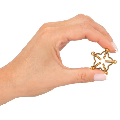 Зажимы для сосков Orion Bad Kitty Nipple Jewellery Gold