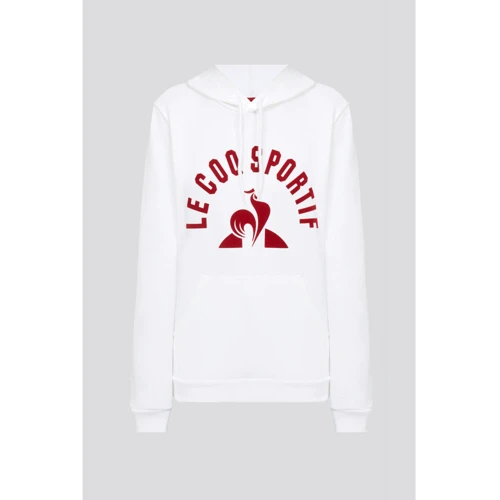 Худи Le Coq Sportif Saison 2 Hoody N°2 M (2021272-LCS) 42 белый с капюшоном
