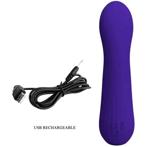 Вибратор для точки G LYBAILE Pretty Love Faun Dark Purple (BI-014724-3)