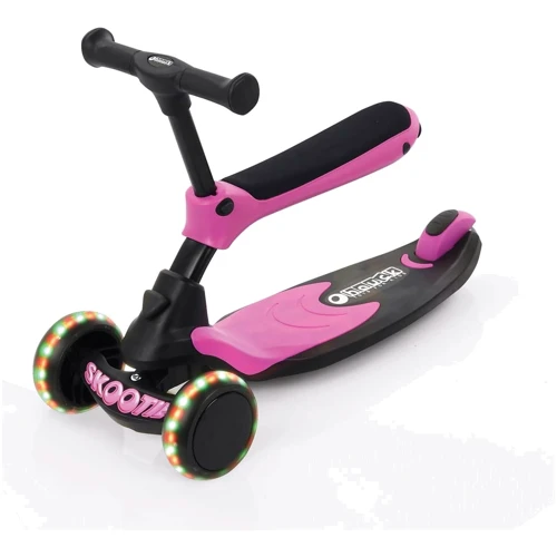 Самокат Hauck Neon Pink (85204-4): Количество колес 3