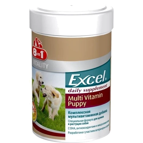 Витамины Excel Multi Vit-Puppy для щенков 100 табл. (660433 /108634)