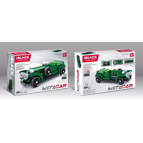 Конструктор Iblock PL-921-336 Megacar, 357 деталей