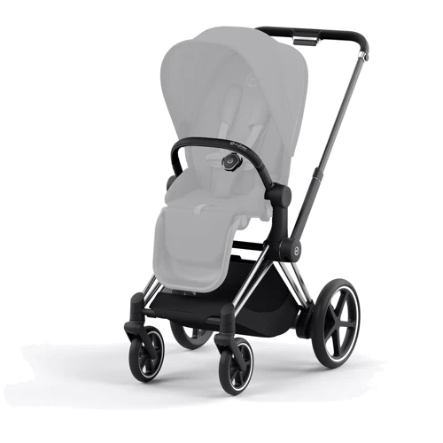 Шасі Cybex ePriam & каркас Chrome Black з електродвигуном та акумулятором фото 10