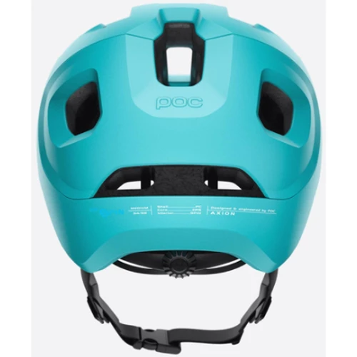 Велошолом POC Axion SPIN (Kalkopyrit Blue Matt M/L) (PC 107321586MLG1): Колір голубой
