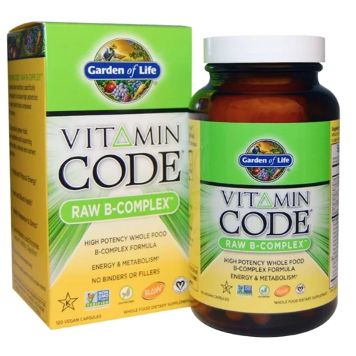 Garden of Life Vitamin Code, RAW B-Complex, 120 Vegan Capsules (GOL-11650)