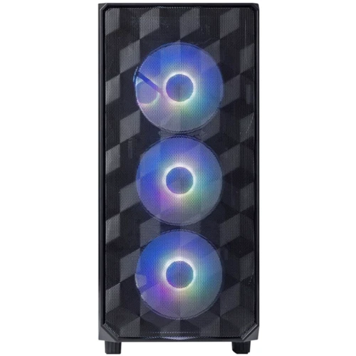 Корпус Prologix E120 Tempered Glass&Mesh Black фото 6