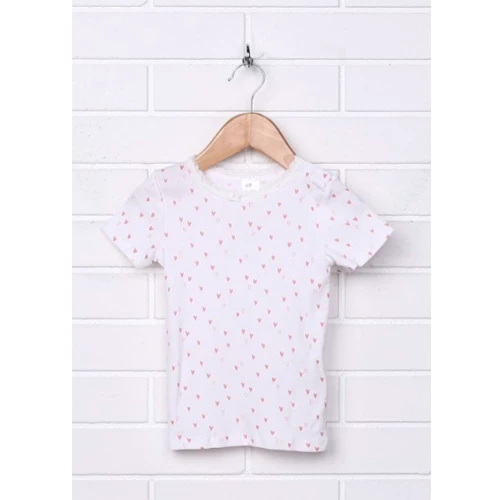 Футболка H&M 4666695W 92 см белая
